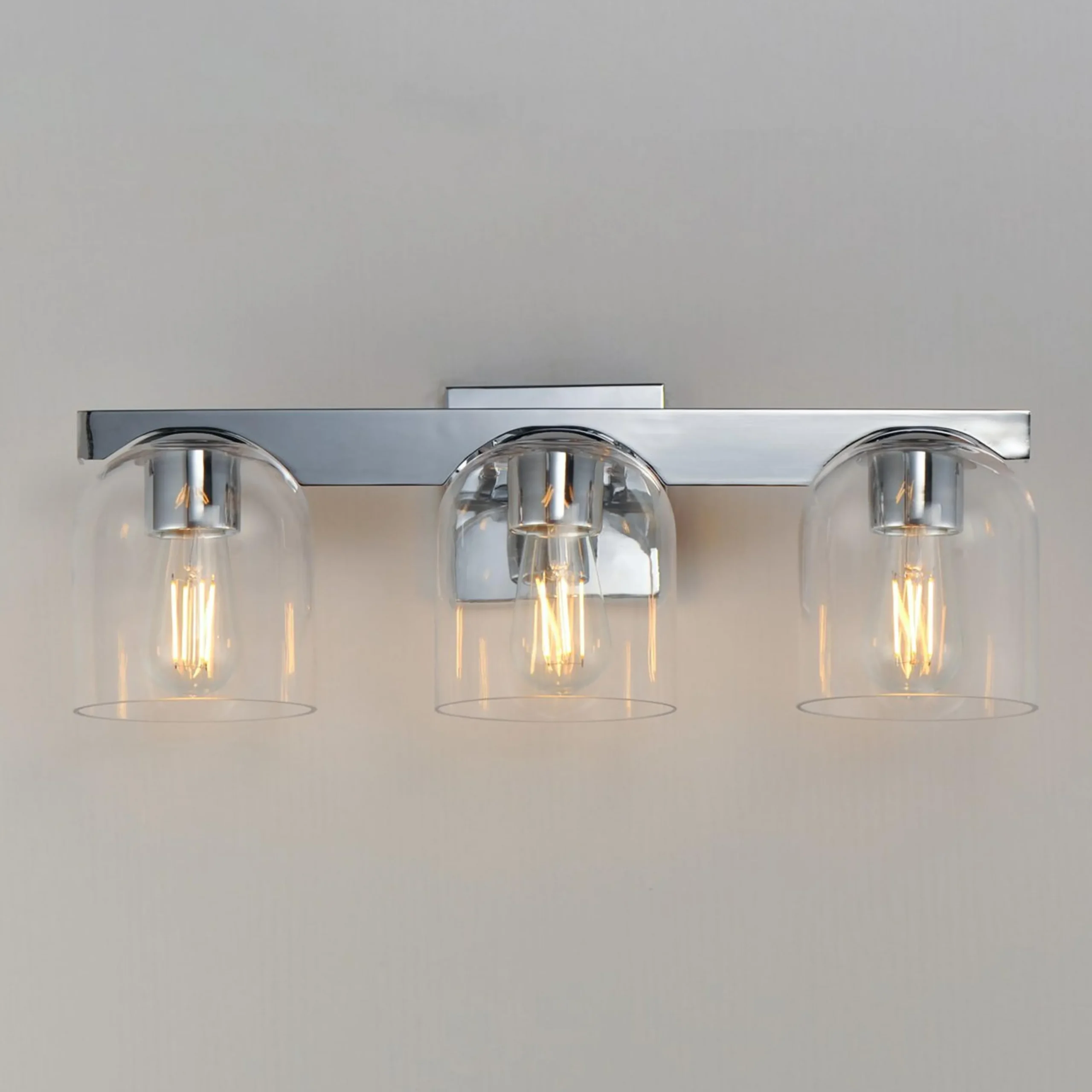 Amanda Vanity Light - 3 Light - Clear