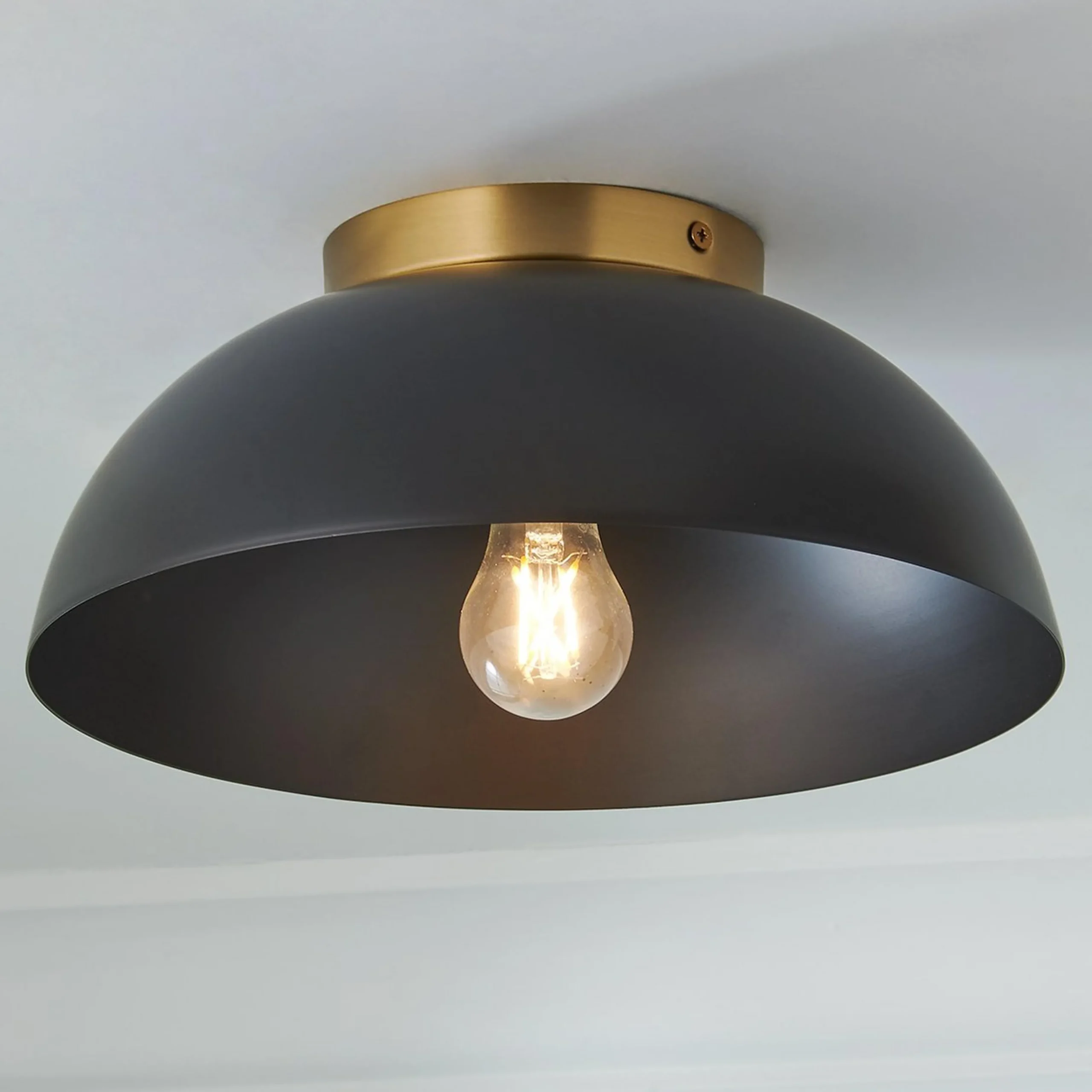 Andrina Dome Ceiling Light - Metal