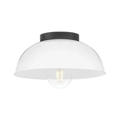 Andrina Dome Ceiling Light - Opal Glass