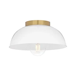 Andrina Dome Ceiling Light - Opal Glass