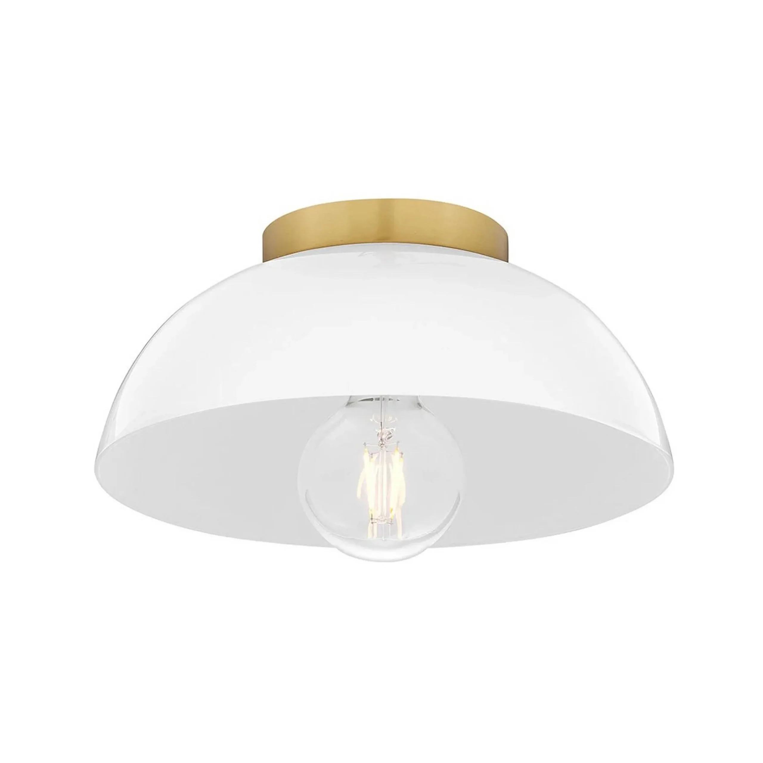 Andrina Dome Ceiling Light - Opal Glass