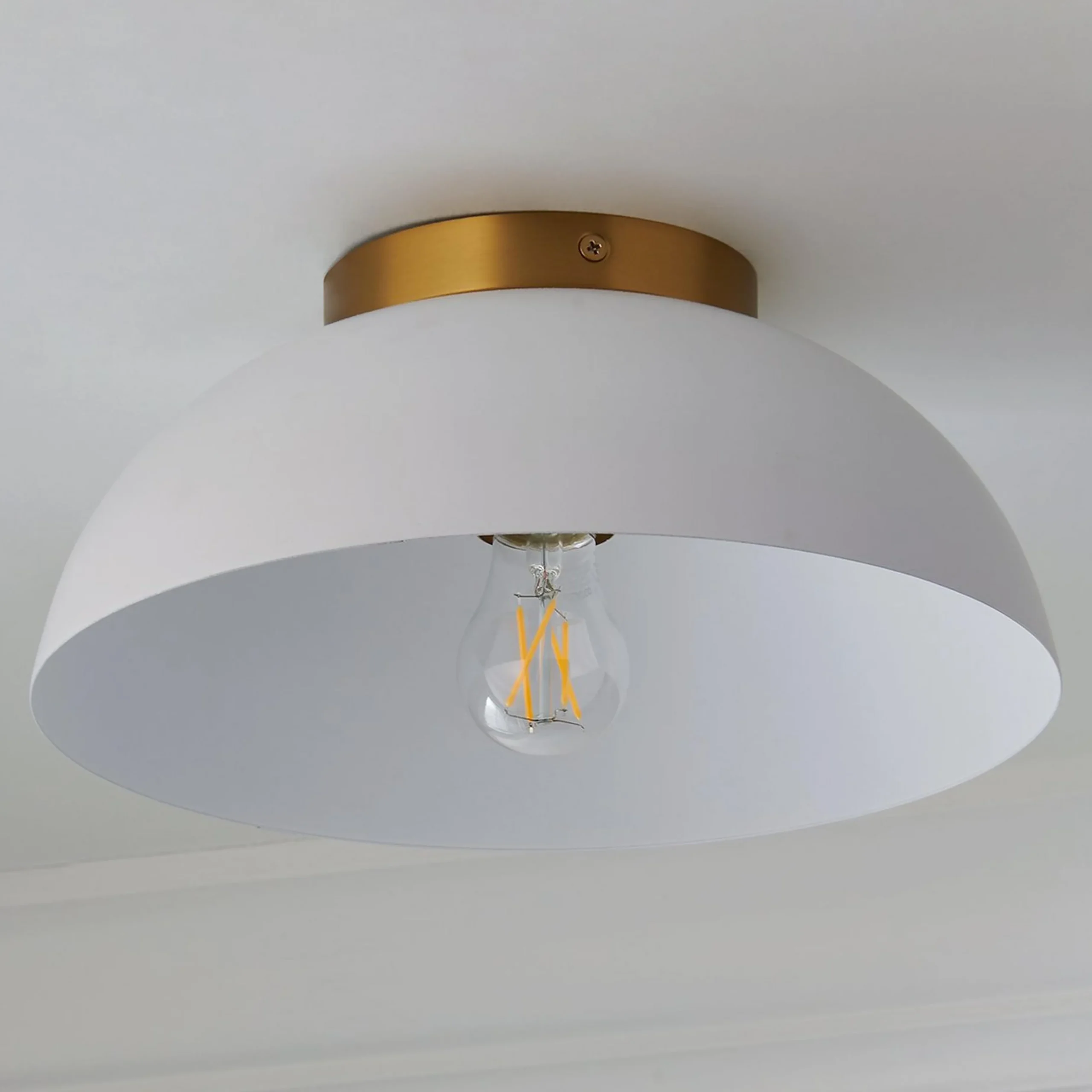 Andrina Dome Ceiling Light - Metal