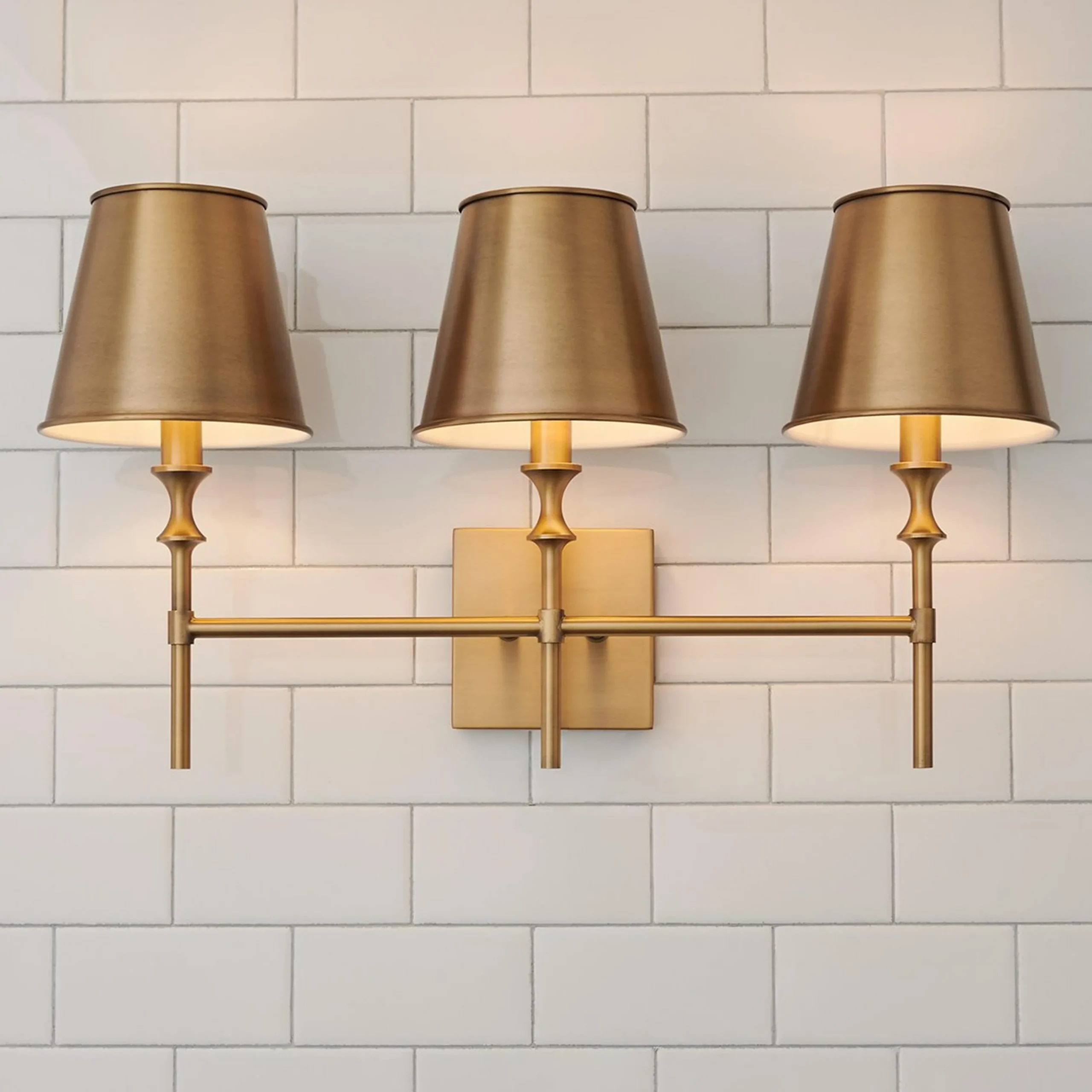 Antigue Vanity Light - 3 Light