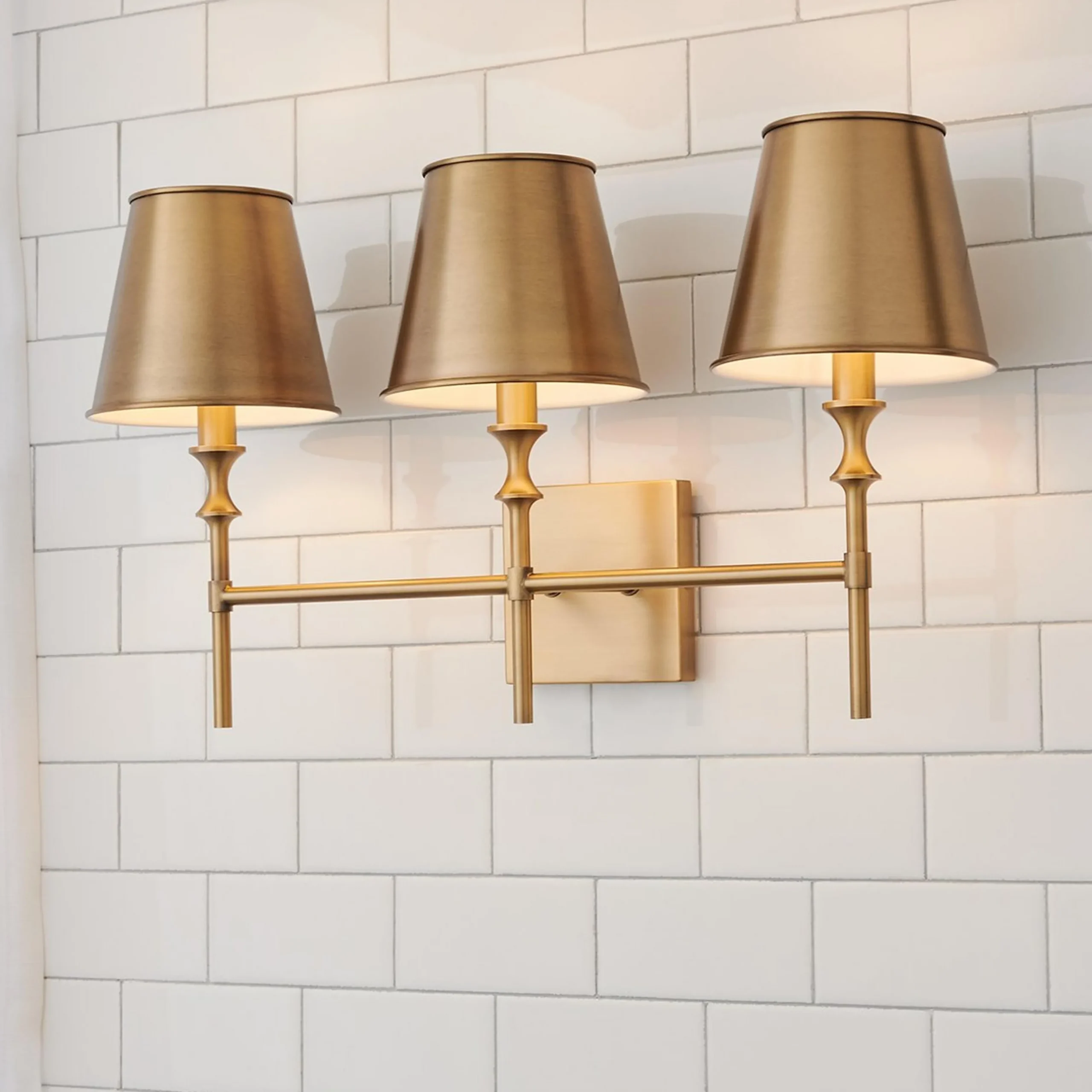 Antigue Vanity Light - 3 Light