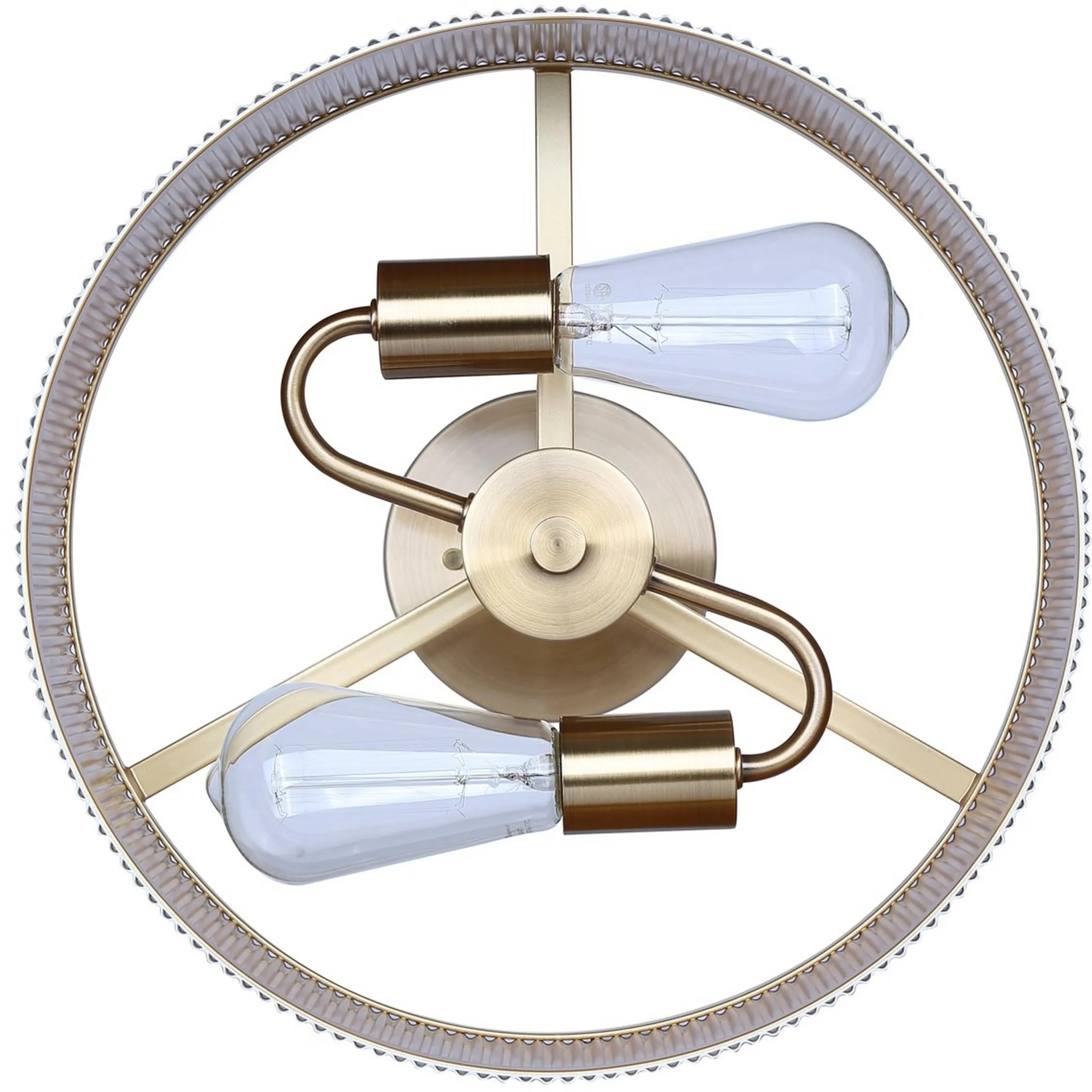 Aperture Semi-Flush Ceiling Light