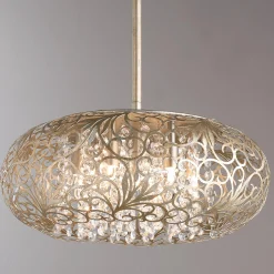 Arabesque Crystal Pendant