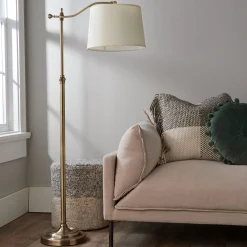 Arched Bridge Arm Adjustable Floor Lamp