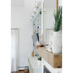 Arched Cone Shade Swing Arm