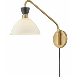 Arendelle Glass Swing Arm Sconce