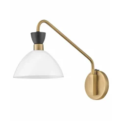 Arendelle Glass Swing Arm Sconce