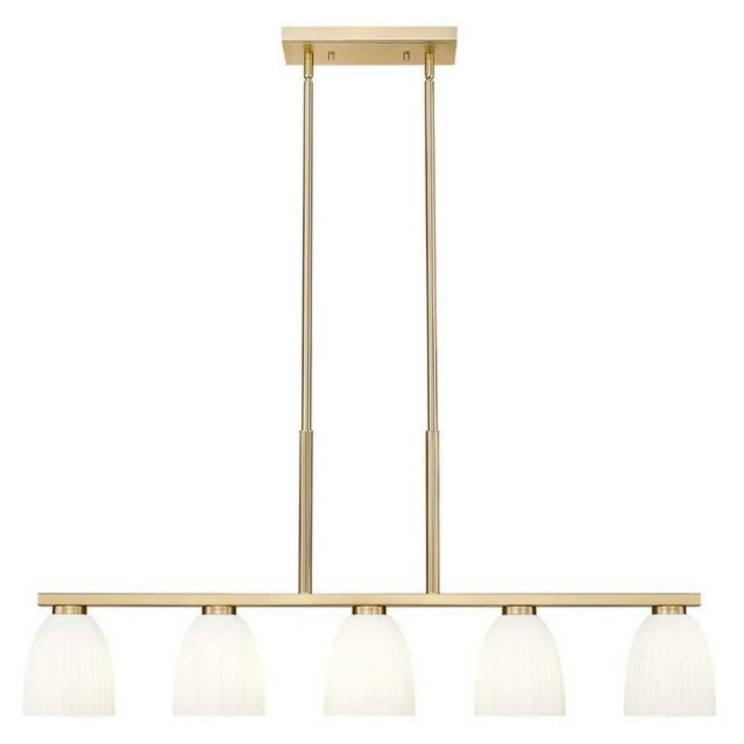 Arete Island Chandelier - 5 Light
