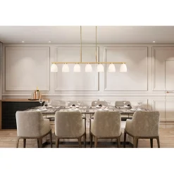 Arete Island Chandelier - 7 Light