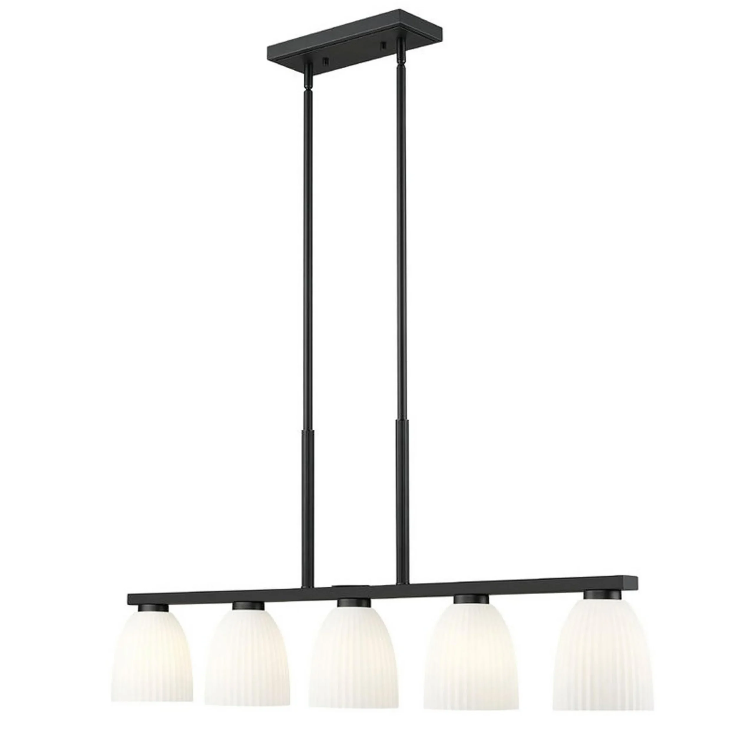 Arete Island Chandelier - 5 Light
