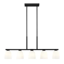 Arete Island Chandelier - 5 Light