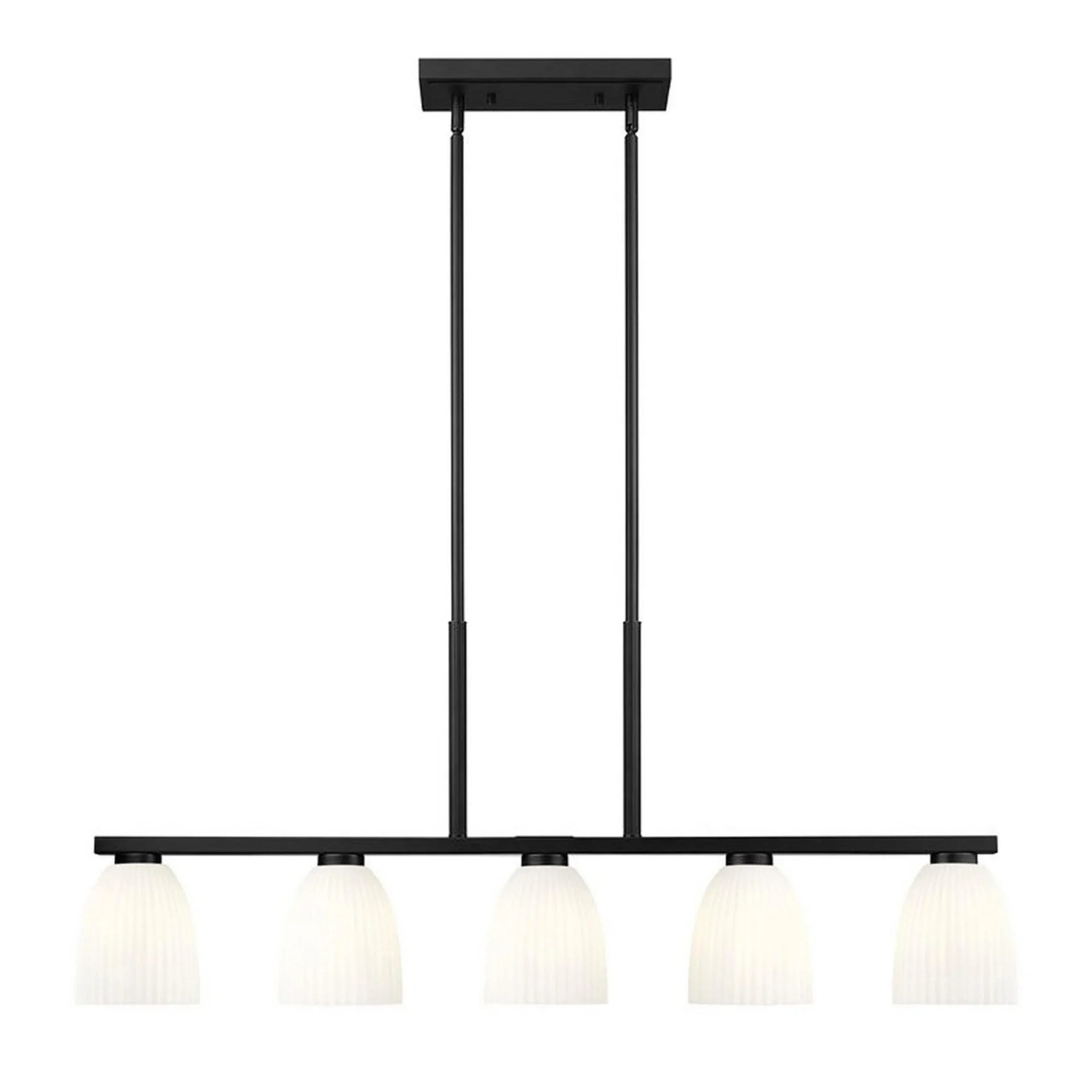 Arete Island Chandelier - 5 Light
