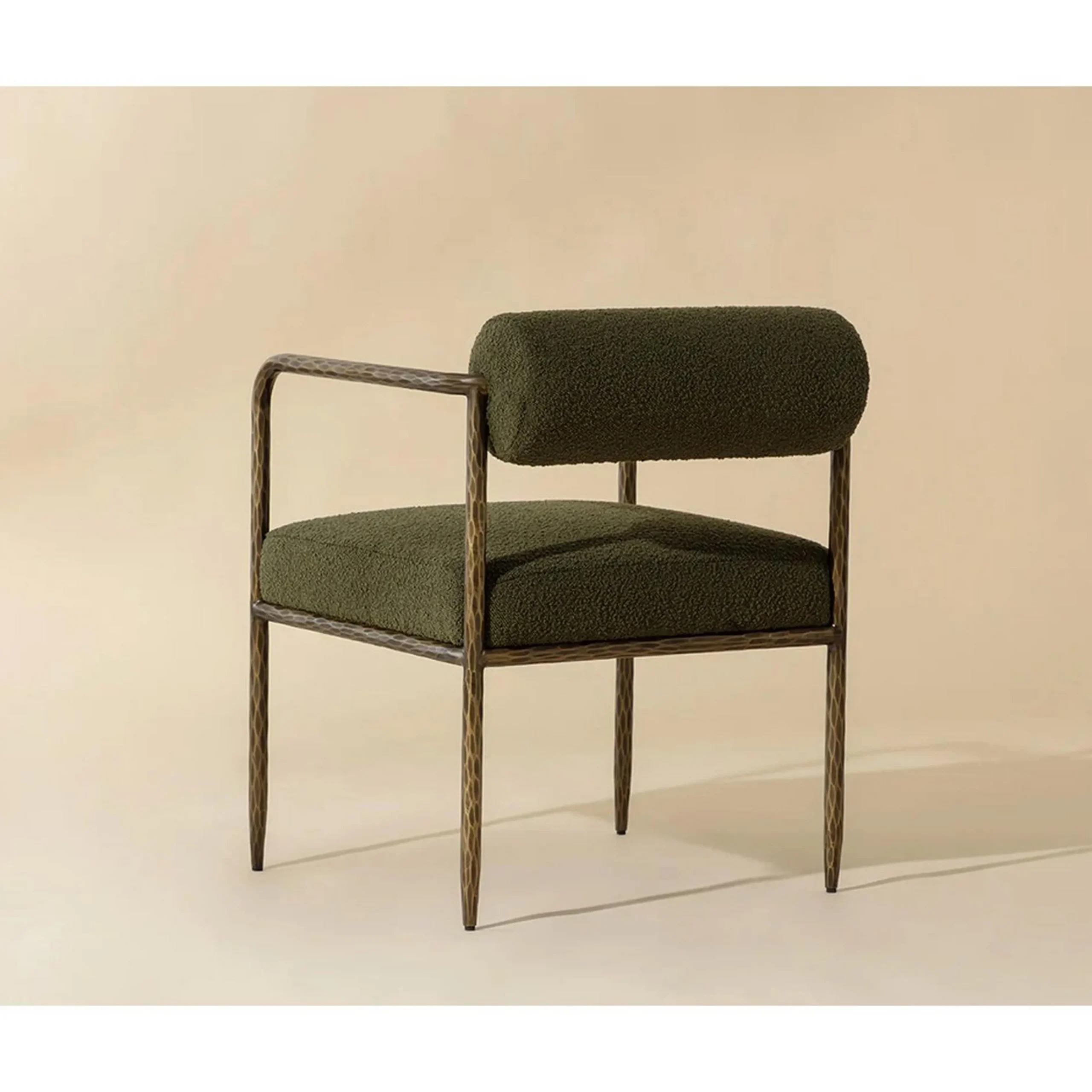 Arghavan Dining Chair - Boucle