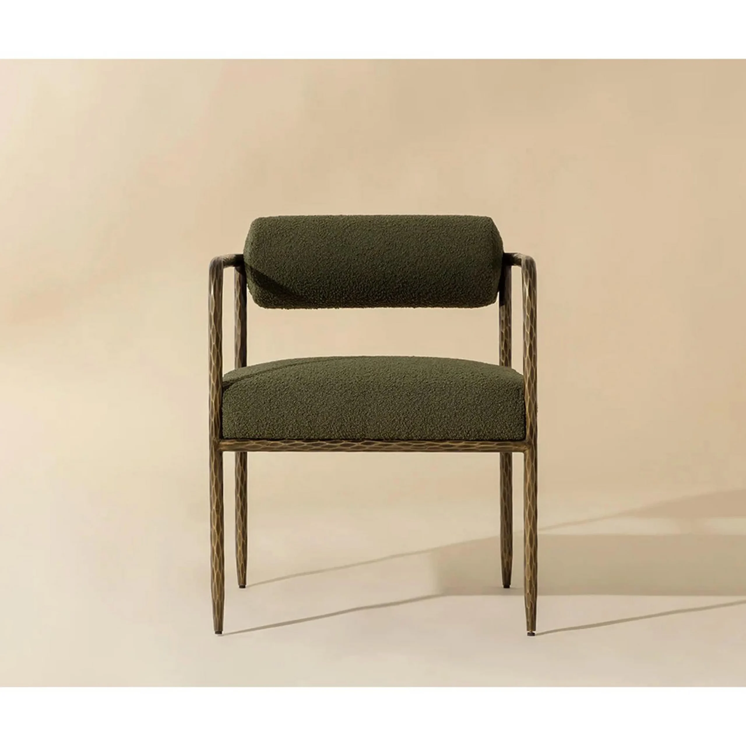 Arghavan Dining Chair - Boucle