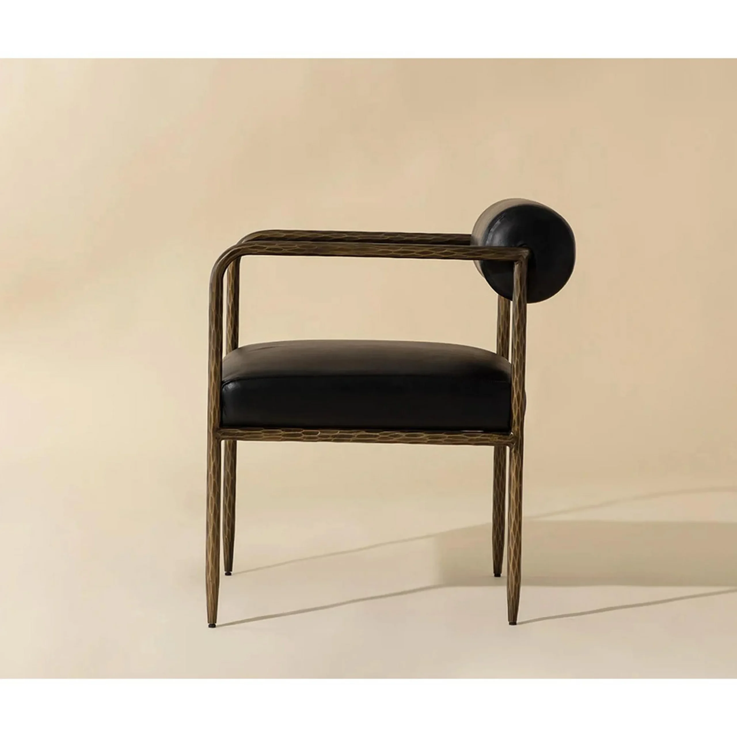 Arghavan Dining Chair - Leather