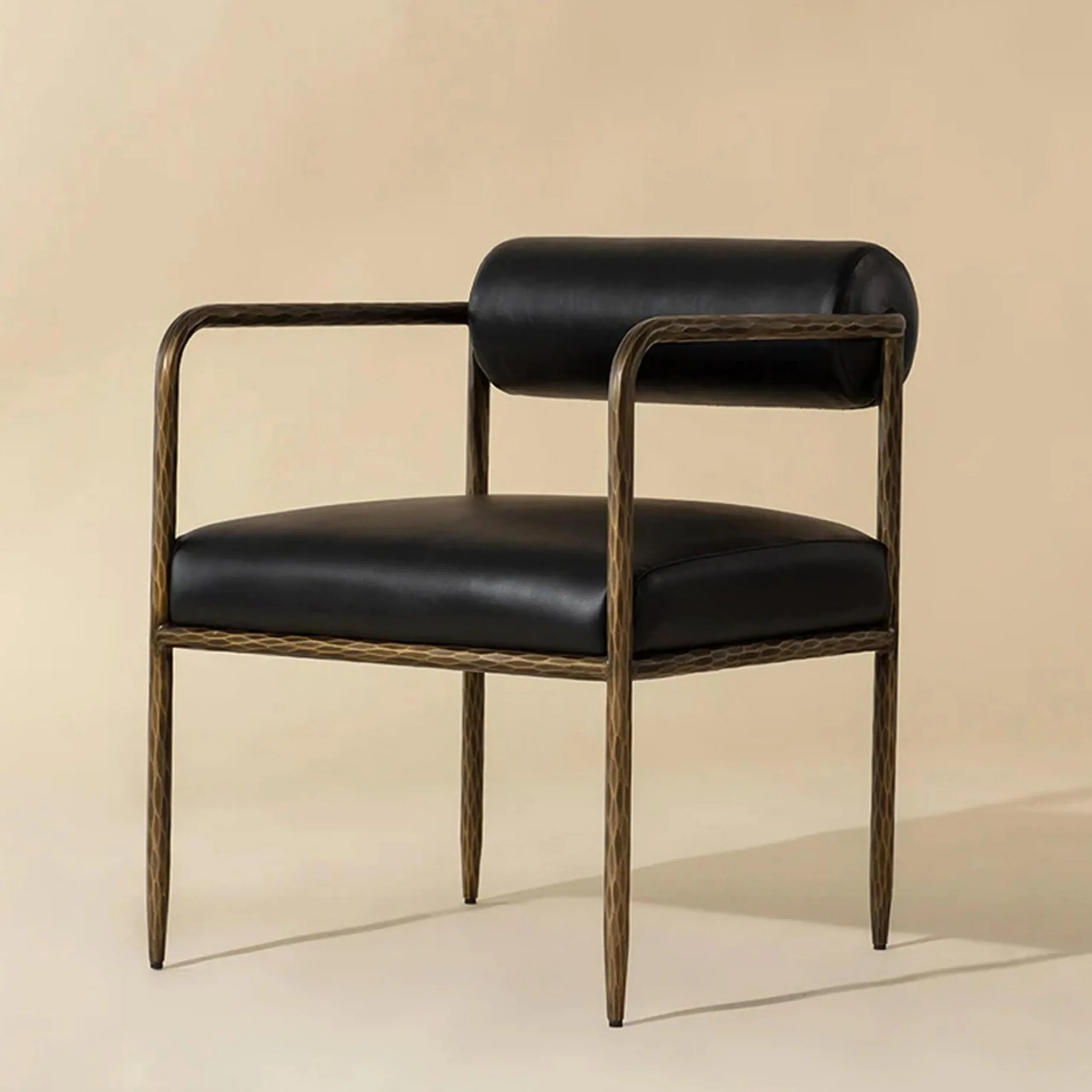 Arghavan Dining Chair - Leather