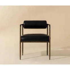 Arghavan Dining Chair - Leather