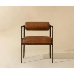 Arghavan Dining Chair - Leather