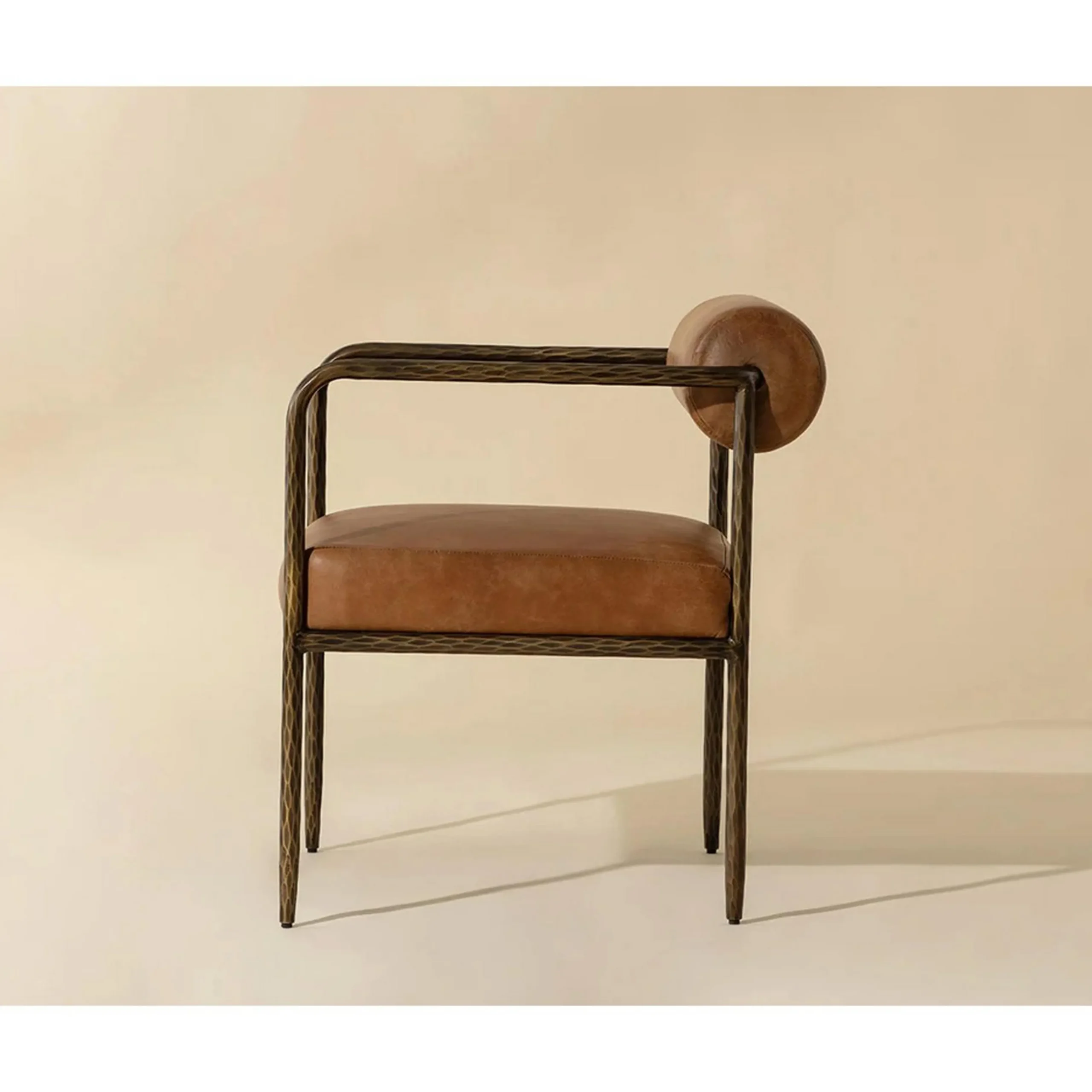 Arghavan Dining Chair - Leather