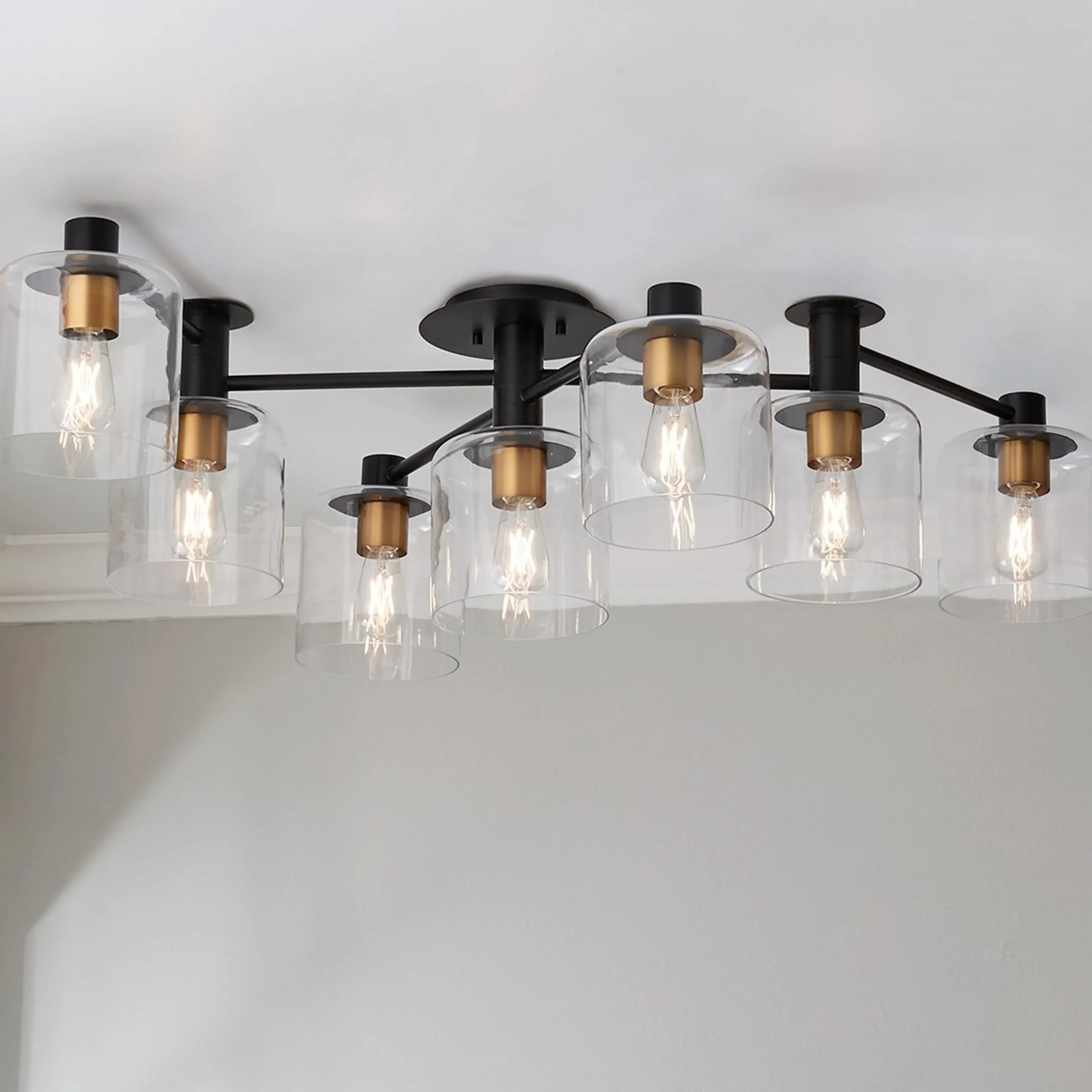 Arlington Semi-Flush Ceiling Light - Large