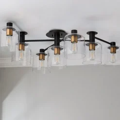 Arlington Semi-Flush Ceiling Light - Large
