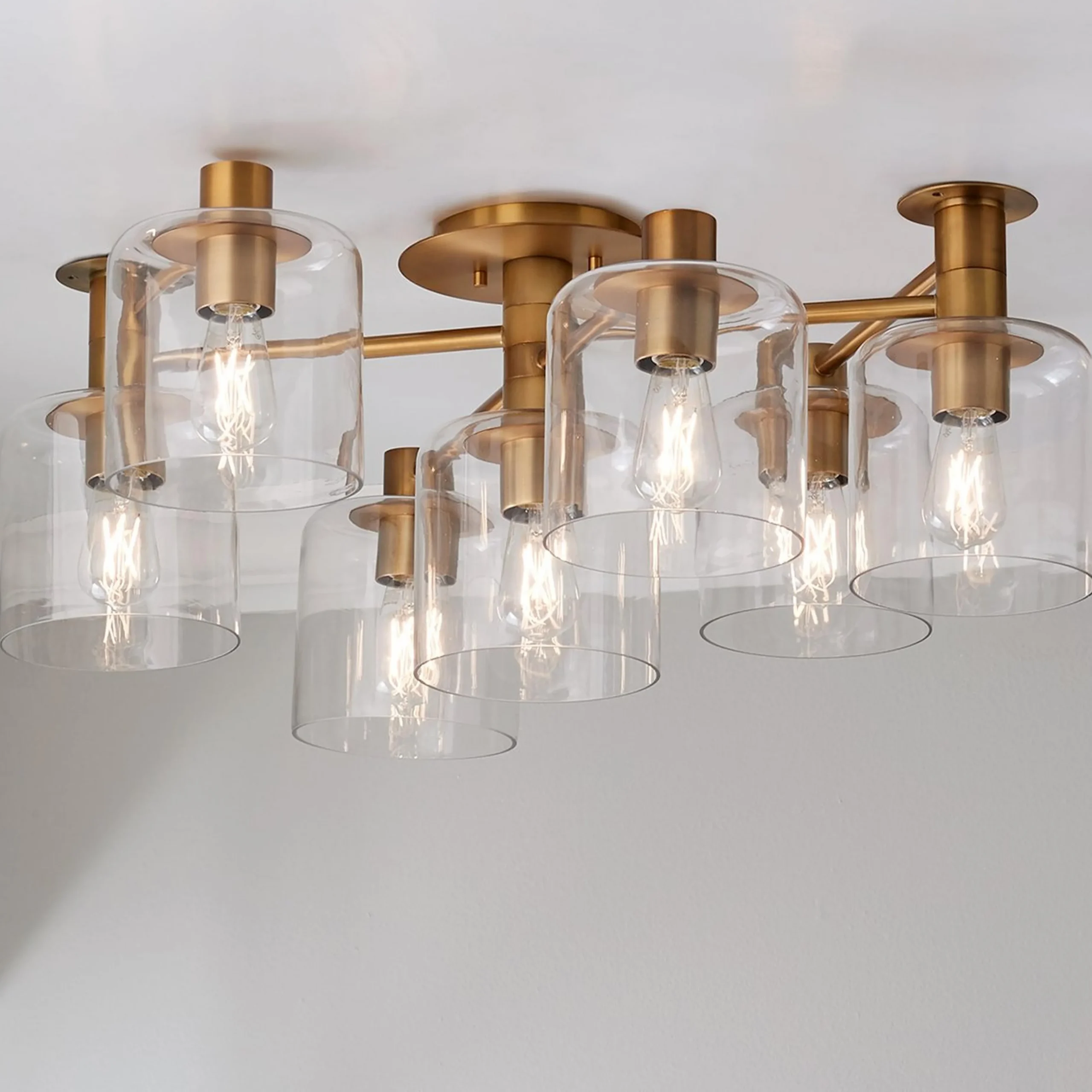 Arlington Semi-Flush Ceiling Light - Large