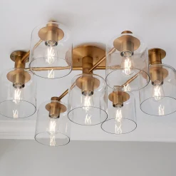 Arlington Semi-Flush Ceiling Light - Large