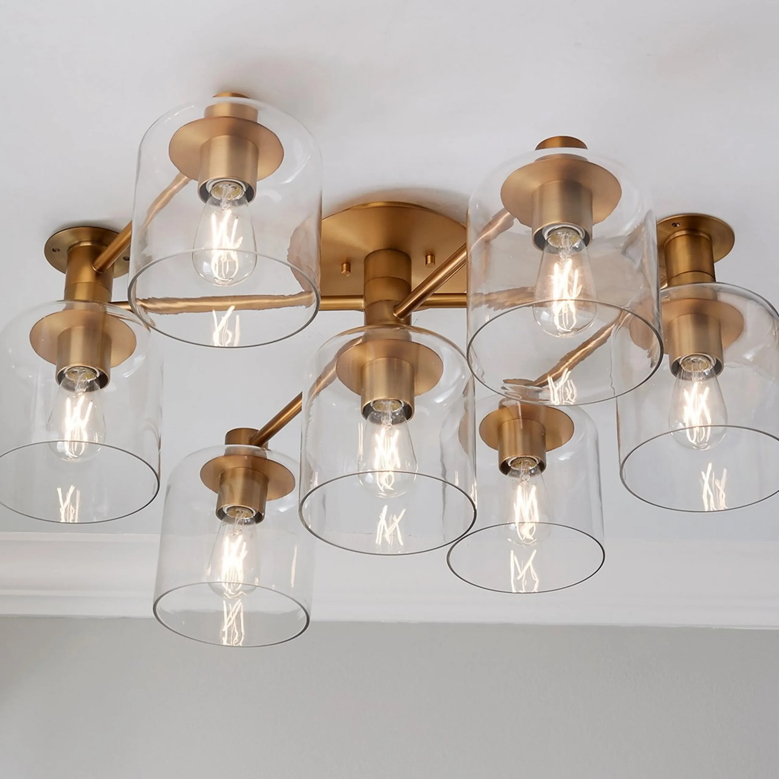 Arlington Semi-Flush Ceiling Light - Large