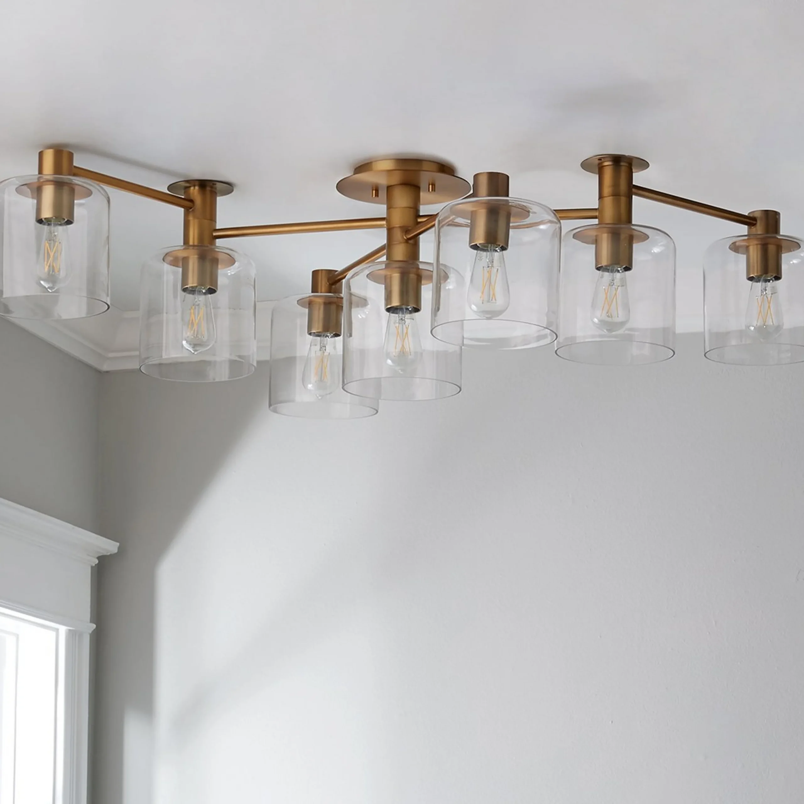 Arlington Semi-Flush Ceiling Light - Large