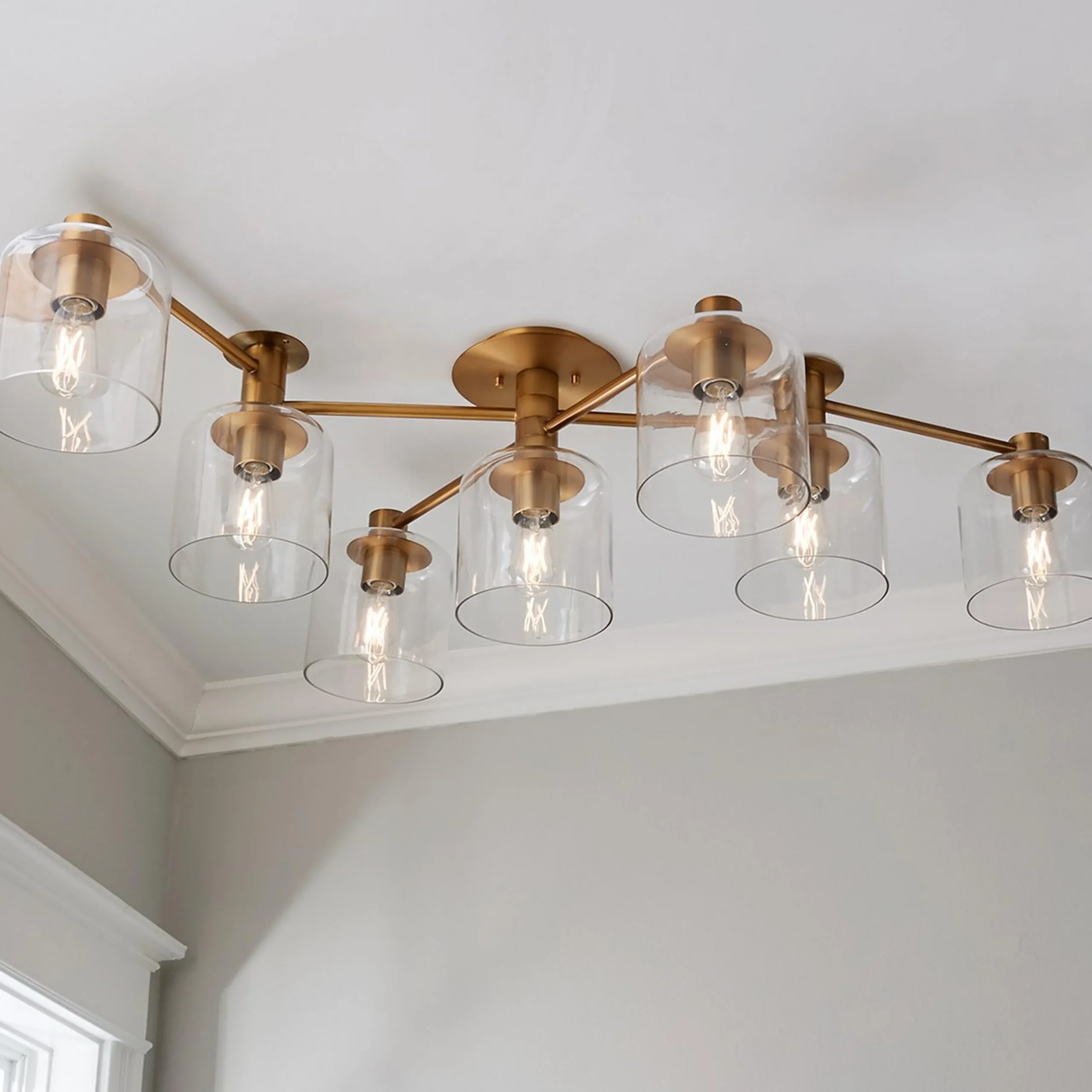 Arlington Semi-Flush Ceiling Light - Large