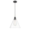 Arthur Cone Pendant - Small - Clear Glass