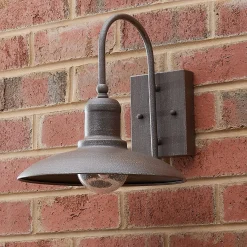 Artisan Rustic Industrial Outdoor Sconce - Medium