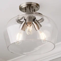 Ashley Semi-Flush Ceiling Light