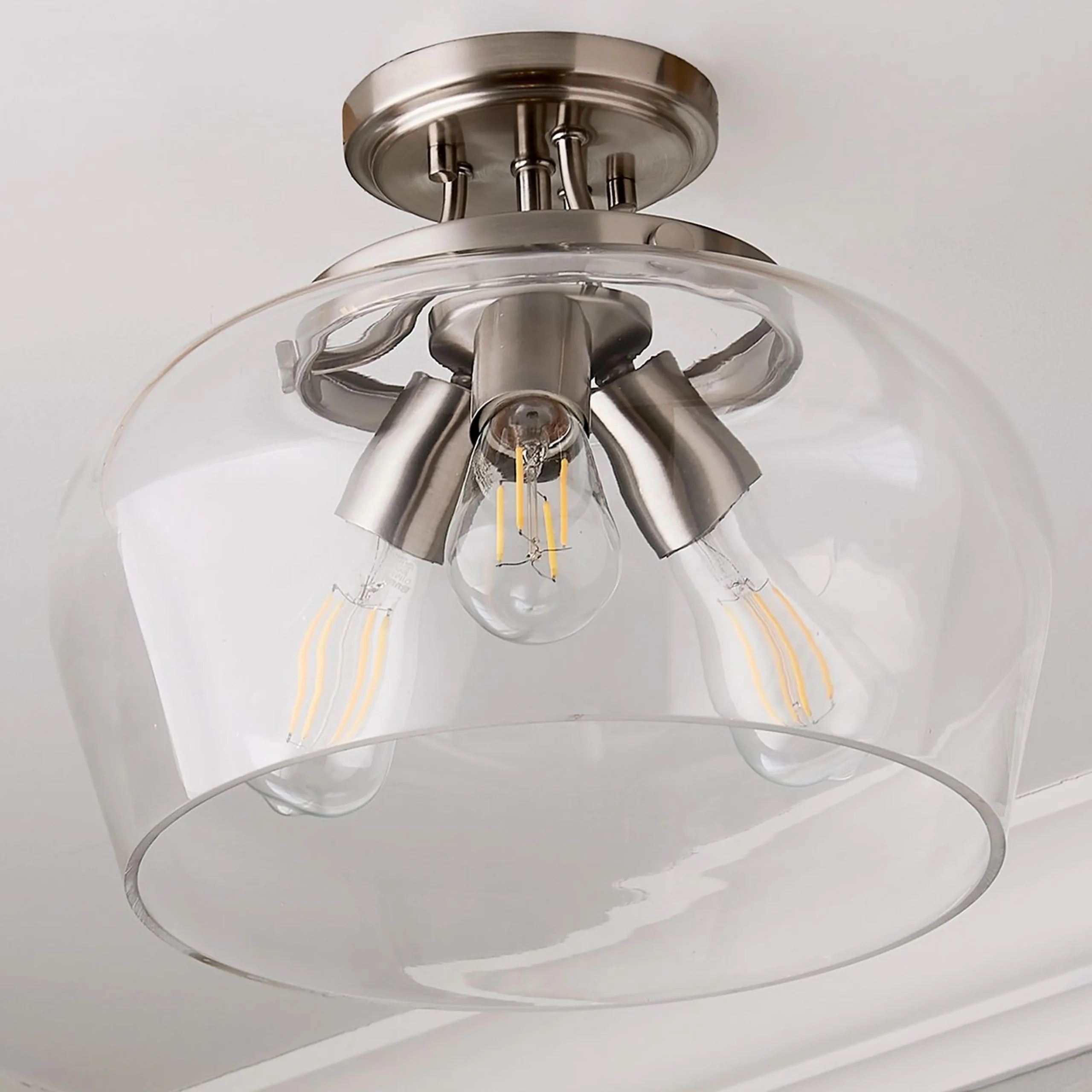 Ashley Semi-Flush Ceiling Light