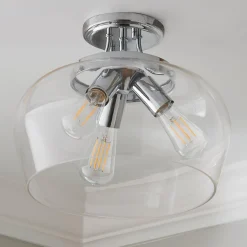 Ashley Semi-Flush Ceiling Light