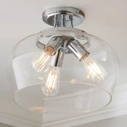 Ashley Semi-Flush Ceiling Light