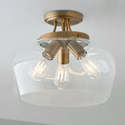 Ashley Semi-Flush Ceiling Light