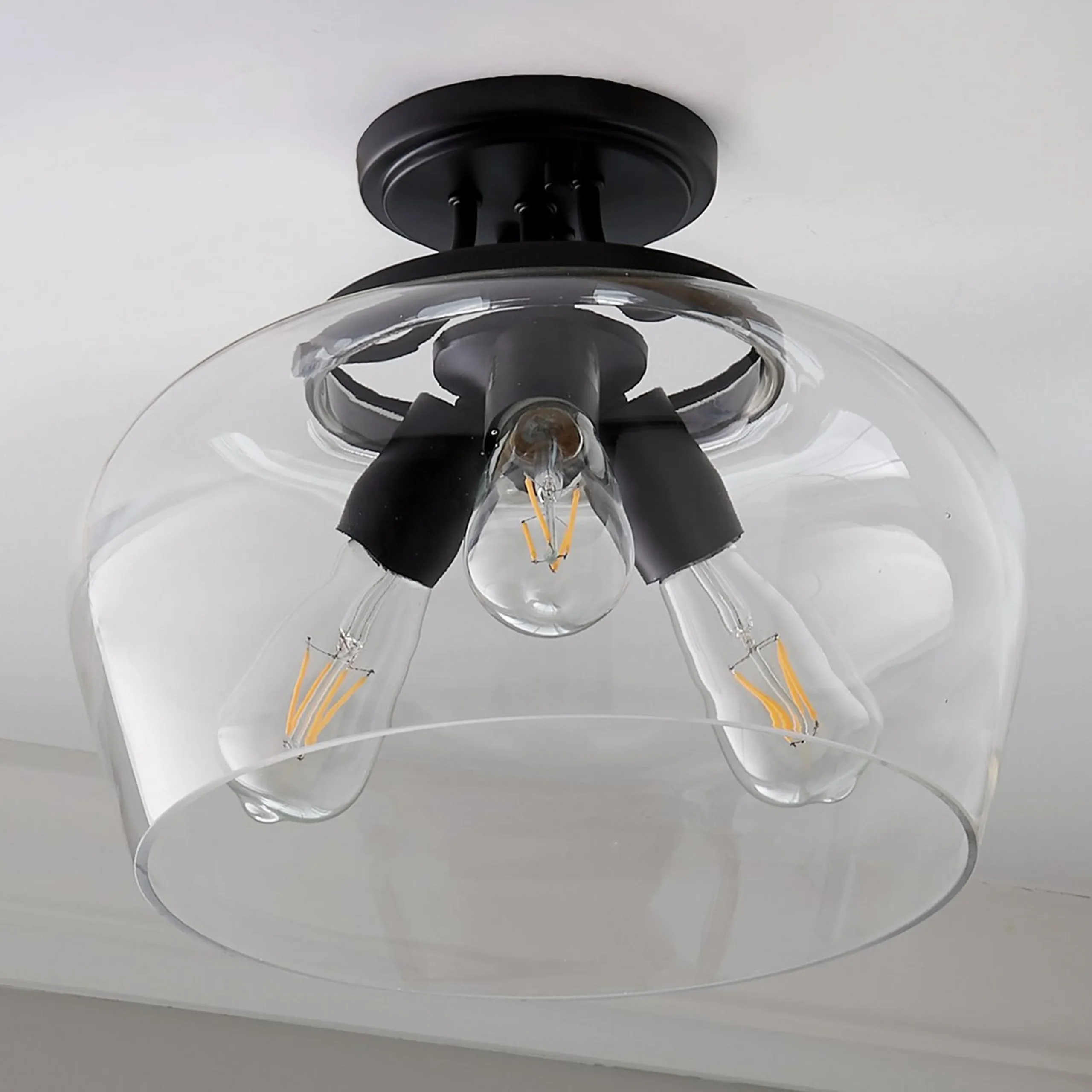 Ashley Semi-Flush Ceiling Light