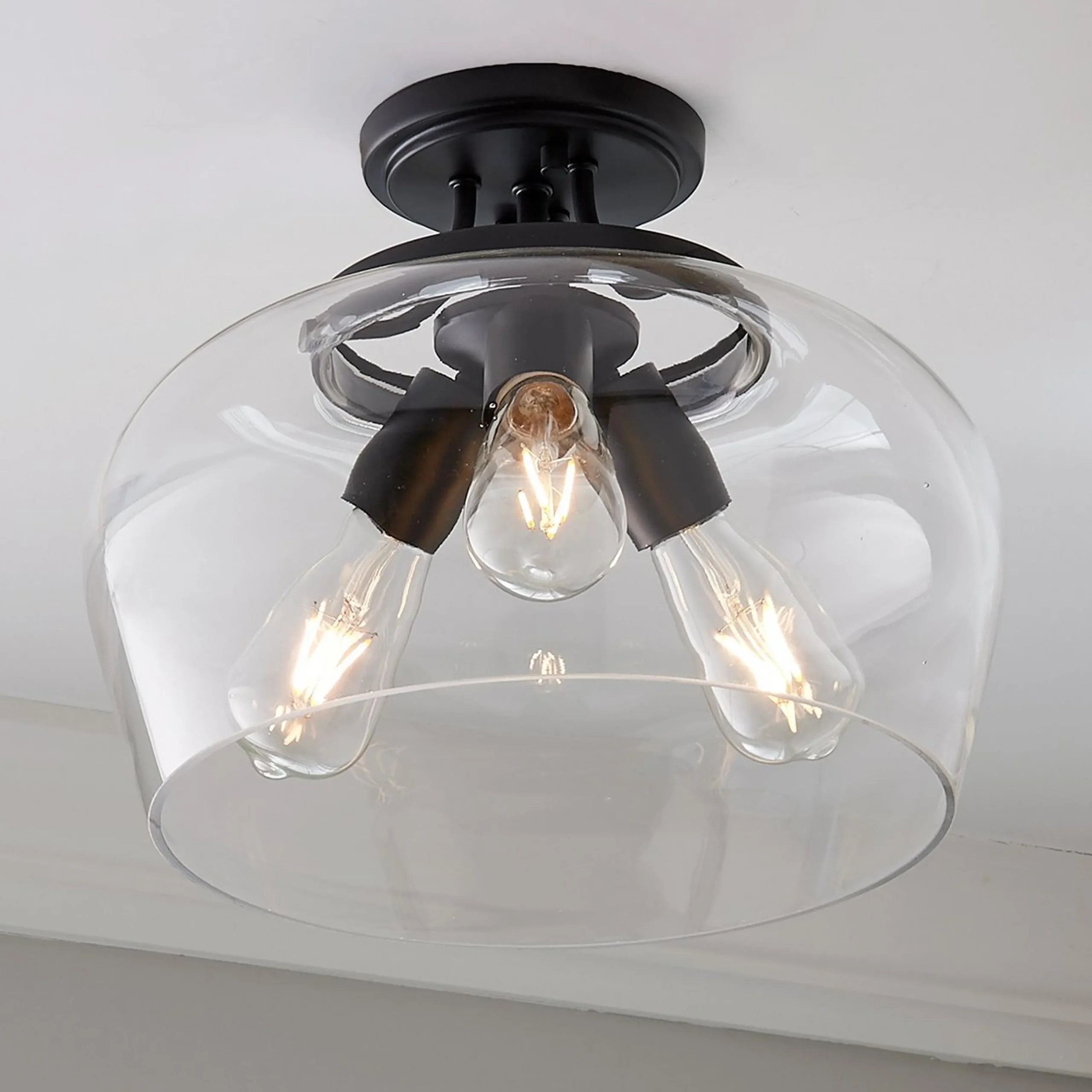 Ashley Semi-Flush Ceiling Light