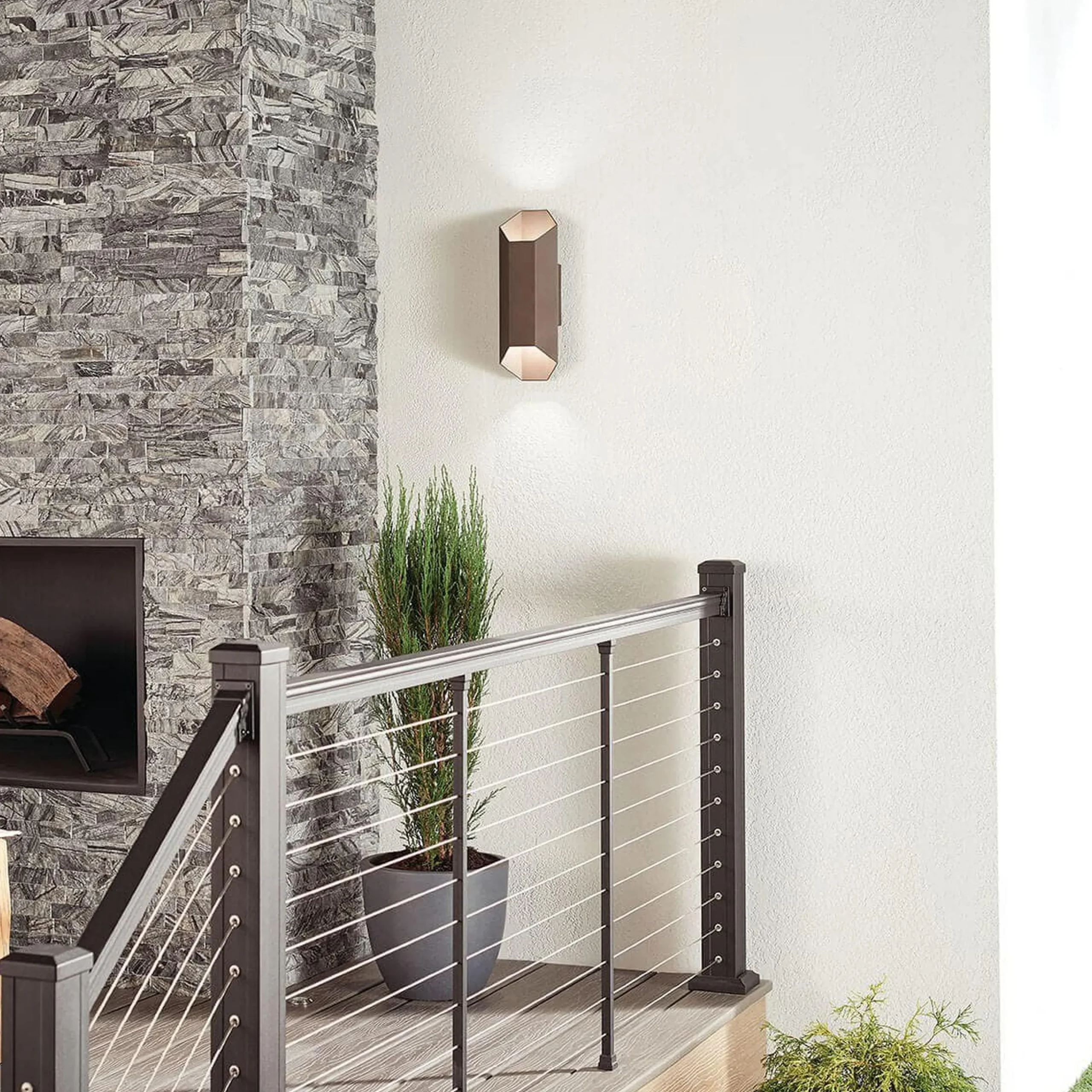 Ashling LED Outdoor Sconce - Large