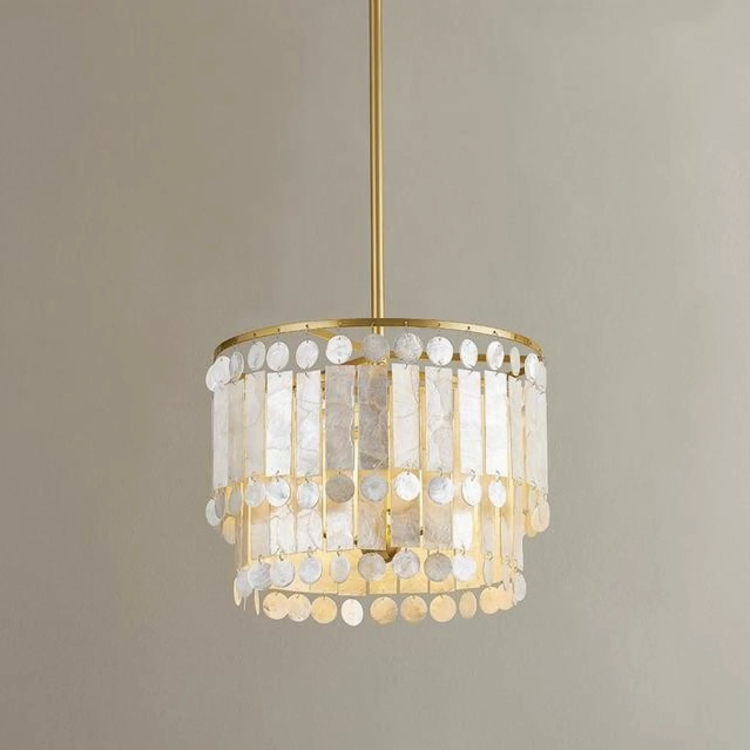 Auriela Capiz Chandelier - Small