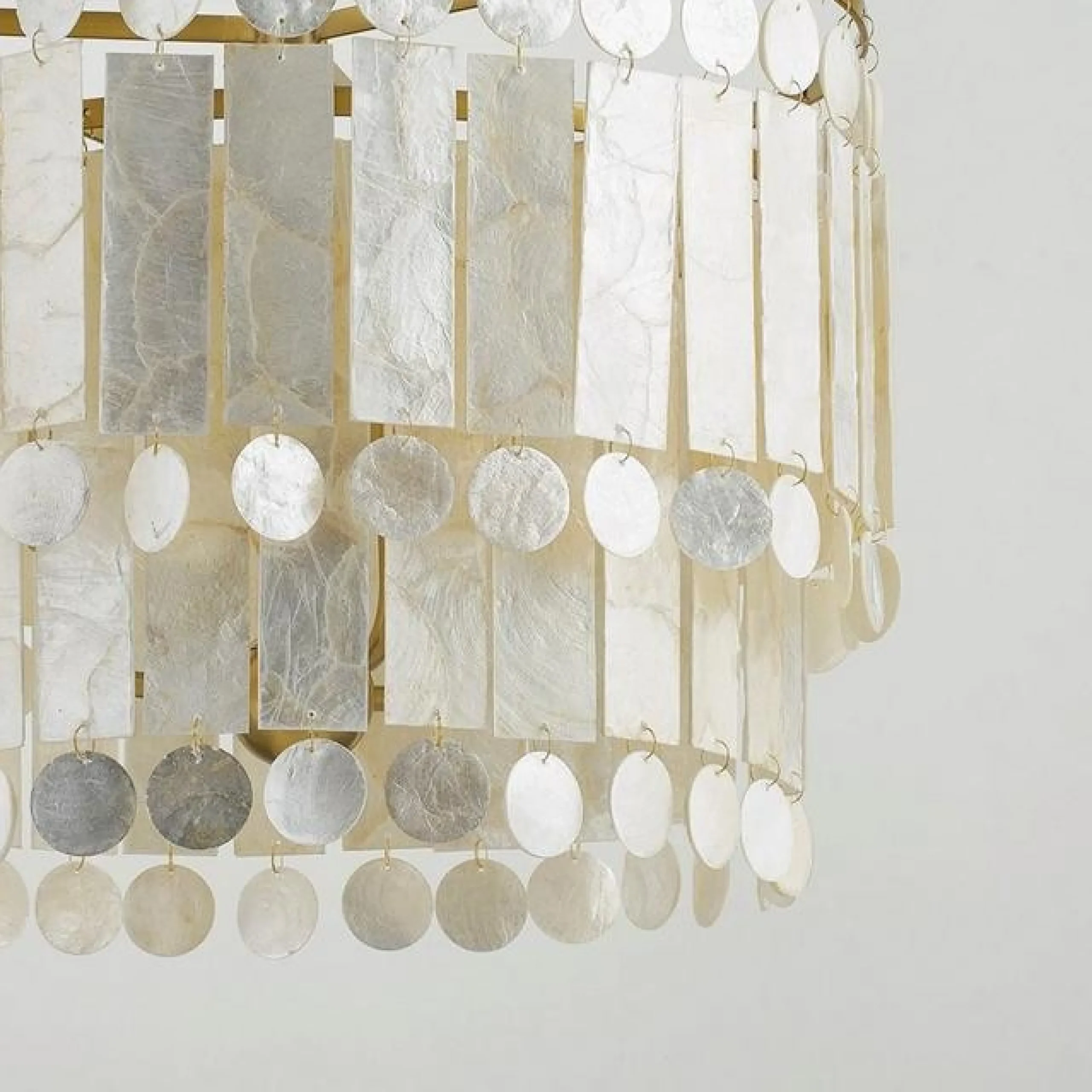 Auriela Capiz Chandelier - Small