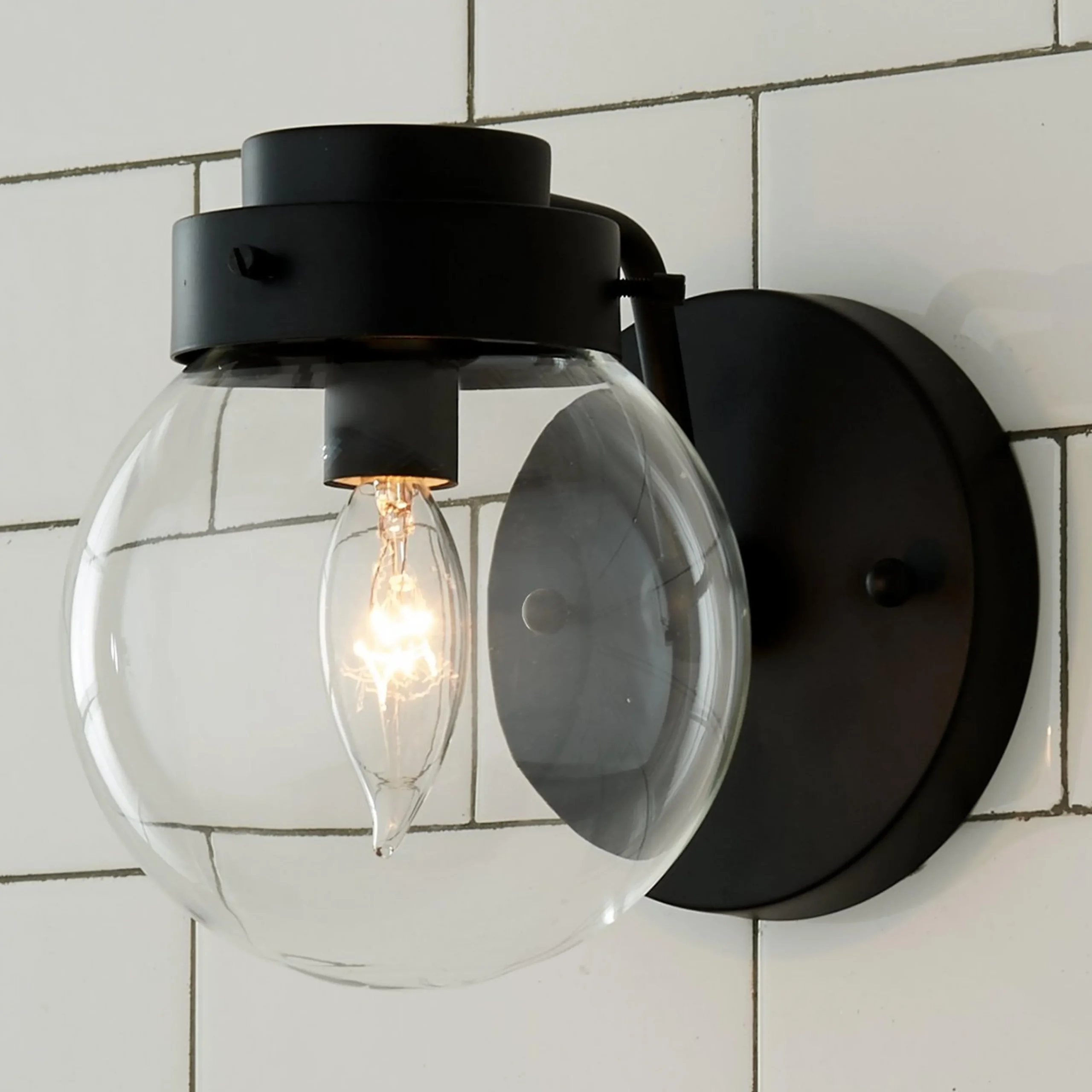 Axis Globe Bath Sconce