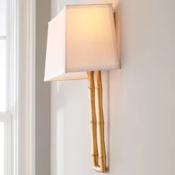 Bamboo Shade Sconce