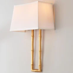 Bamboo Shade Sconce