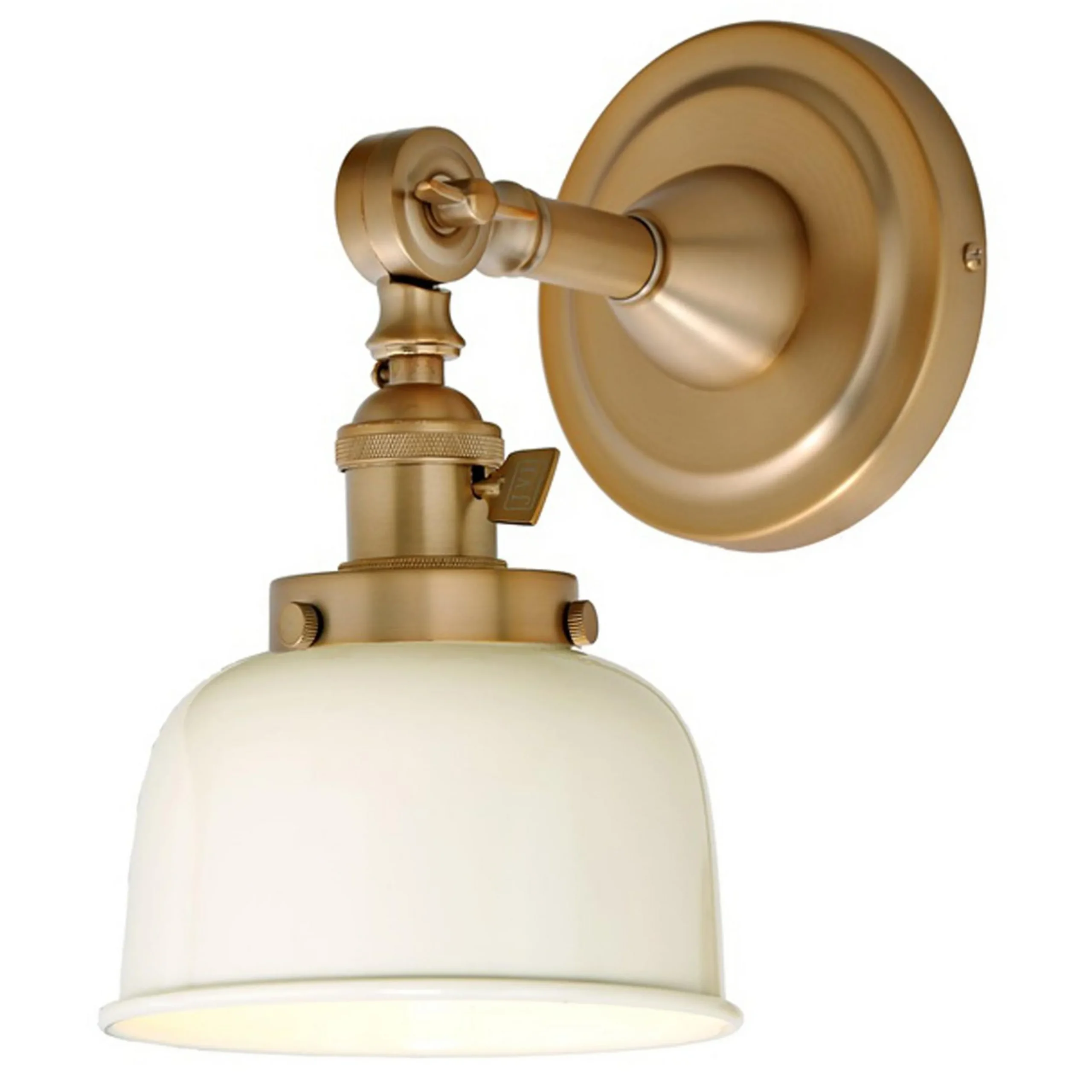 Banner Swing Arm Bath Sconce - Metal Bowl