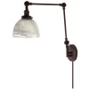 Banner Triple Joint Swing Arm - Mercury Glass Dome